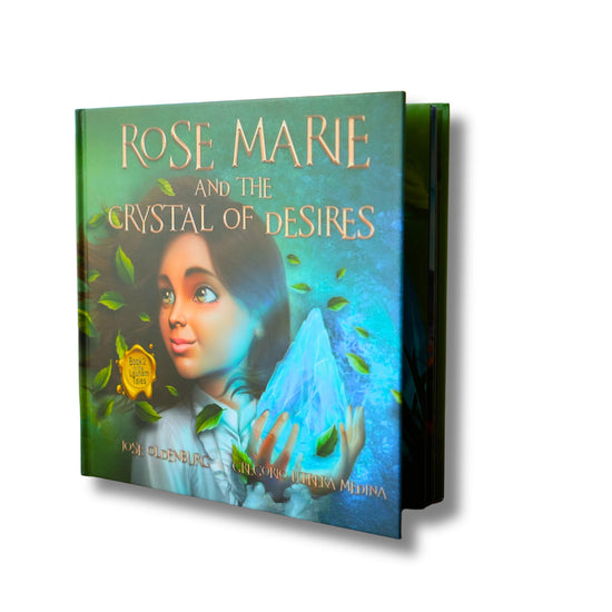 Rose Marie And The Crystal Of Desires | Book 2 | Hardcover Family Book
