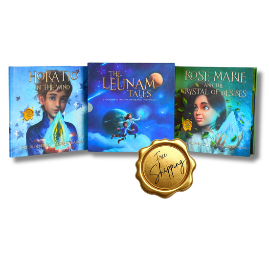The Leunam Tales | Two Immersive Hardcover Picture Books In Slipcase | 164 Cinematic Illustrated Pages